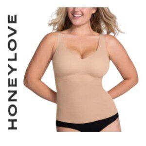 Honeylove Lifttwear Tank Beige Size 1X